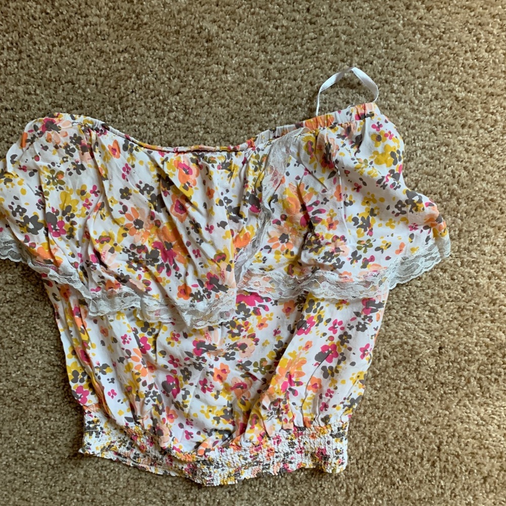 Floral Crop Top